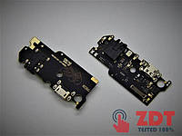 Нижняя плата Meizu S6 (коннектор зарядки, с компонентами)