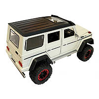 Машинка металева Mercedes Gelandewagen «AutoExpert» Мерседес Гелендваген джип білий звук світло 19*7*9 см (GT-1008), фото 2