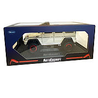 Машинка металева Mercedes Gelandewagen «AutoExpert» Мерседес Гелендваген джип білий звук світло 19*7*9 см (GT-1008), фото 4