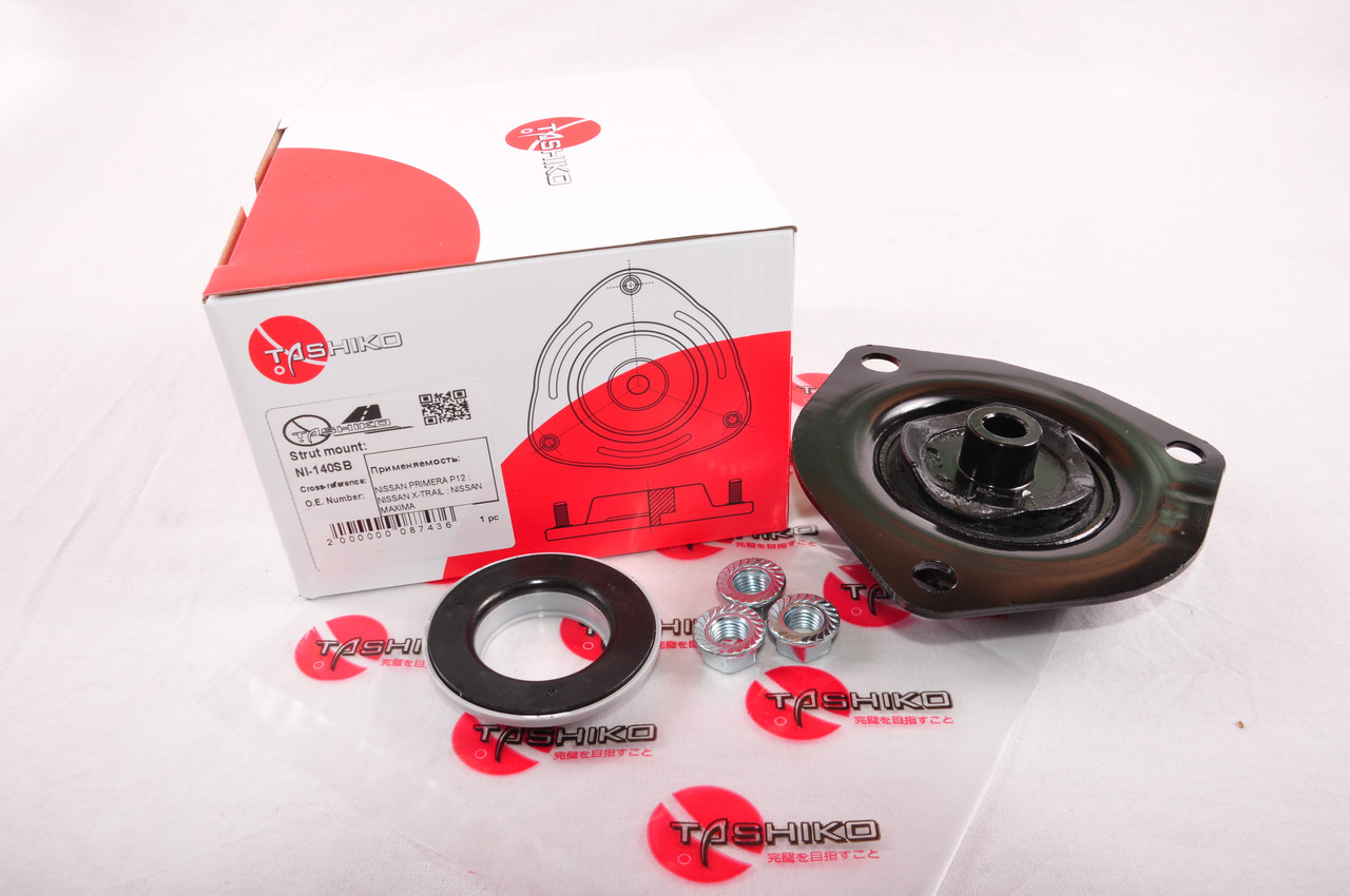 Опора амортизатора Tashiko передня з підшипником Nissan X-Trail T30, Maxima CA33, Primera P12 NI-140SB