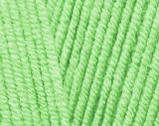 Alize COTTON BABY SOFT (Котон Бейбі Софт) № 41 зелений (Пряжа бавовна з акрилом, нитки для в'язання), фото 2