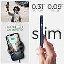 Чохол Spigen для iPhone 14 — Silicone Fit MAG, Navy Blue (ACS05068), фото 8