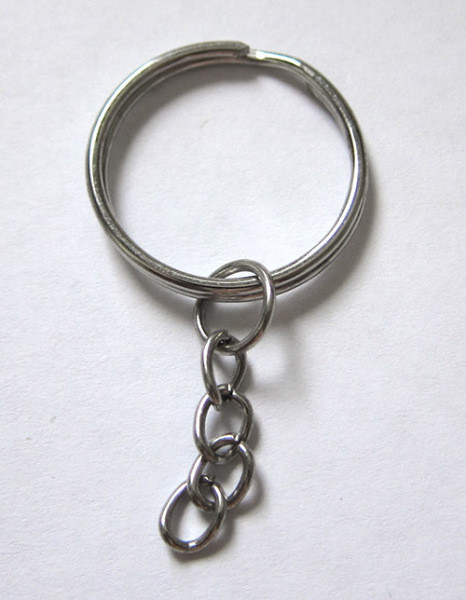 Основа для Брелка Темно-серебристая (кольцо 2,5 См) — Купить Недорого ...
