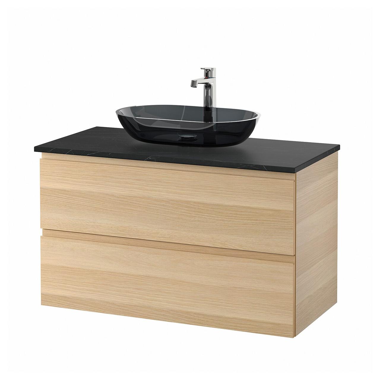 ИКЕА ГОДМОРГОН/ТОЛКЕН/ОКСМИРЕН Тумба со Столешницей Под Умывальник (894 ...