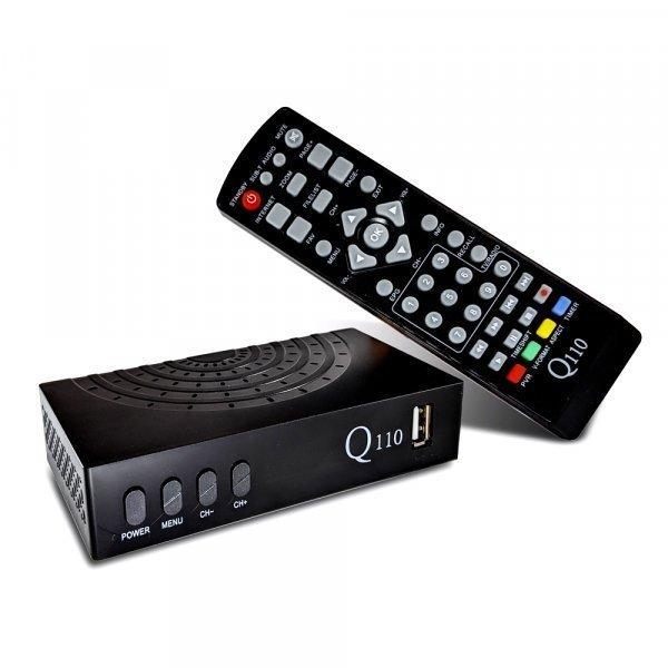 Q-Sat Q-110 IPTV — HD Т2 Тюнер DVB-T/T2/C з підтримкою кабельного ТВ