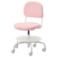Дитяче офісне крісло, світло-рожевий,VIMUND