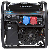 Бензиновий генератор Hyundai HHY 9050FE-T 6,5 кВт, фото 4