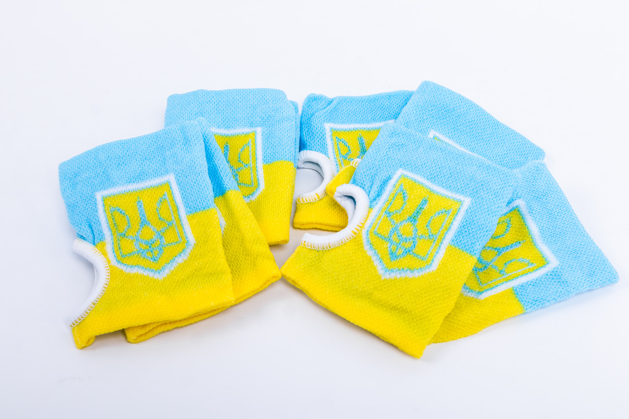 Напульсники на руку з гербом України