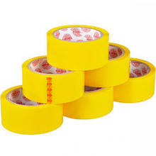 Скотч 200 ЖОВТИЙ 45мм, 50 мкм MZOPT