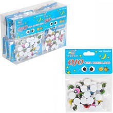 Набір для виробів очі кольорові 1,2 см 121 MZOPT