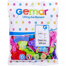 Кульки 6 "Серце" пастель CR6/80 57801 MZOPT