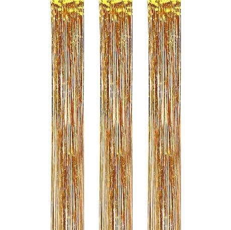 Дощик "Максі" золотий, 2*8*150 см MZOPT