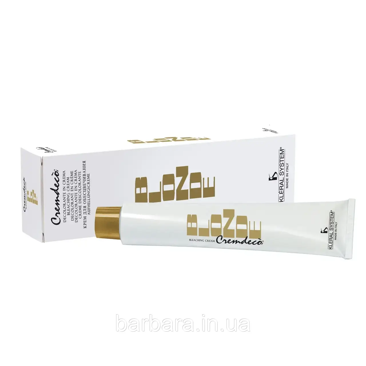 Освітлюючий безамічний крем для волосся КLERAL SYSTEM Cremdeco Blonde Bleaching Cream  250 мл