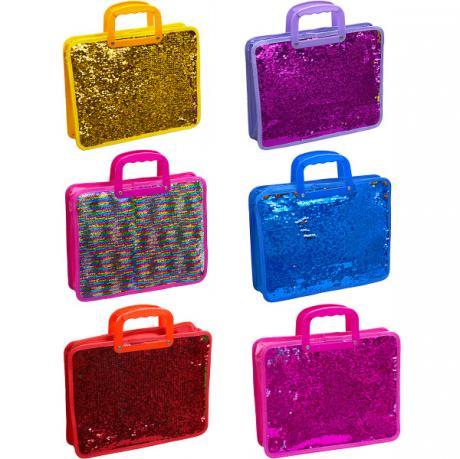 Сумка пластикова з паєтками 118, 33 * 26 * 9 см MZOPT