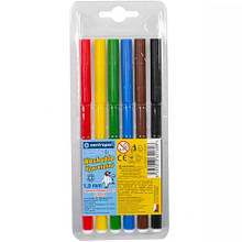 Фломастер 6 кольорів CENTROPEN 7790/06 MZOPT