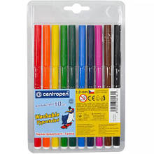 Фломастер 10 кольорів CENTROPEN 7790/10 MZOPT