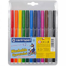 Фломастер 12 кольорів CENTROPEN 7790/12 MZOPT