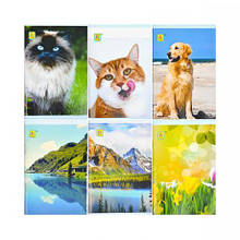 Блокнот А6 "Коленкор" 32 аркуша, скоба MZOPT