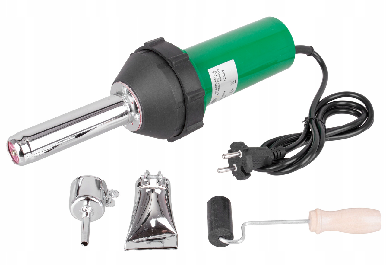 Фен паяльник для сварки пластика и пайки бамперов 1200 Вт Euro Craft ...