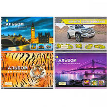 Альбом А4 20 аркушів, 120(100)г/м², спіраль MZOPT