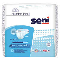 Подгузники для взрослых Seni Super Extra Small 10 шт (5900516691165) - Топ Продаж!