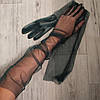 Довгі перчатки в сітку ,  Чорний  (0042), фото 6
