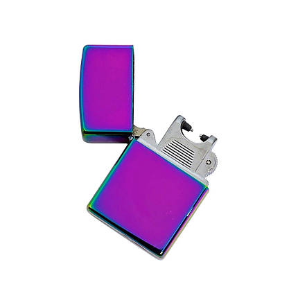 Електрична запальничка NB215 Хамелеон імпульсна USB в подарунковій упаковці, фото 3