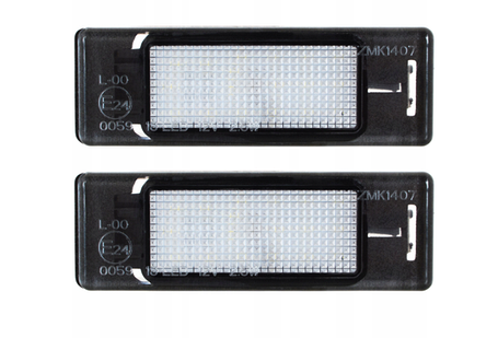 Плафони підсвітки номерного знаку