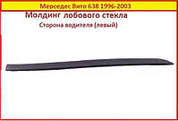 Накладка стійки молдинг лобового скла Віто 638 Мерседес лівий