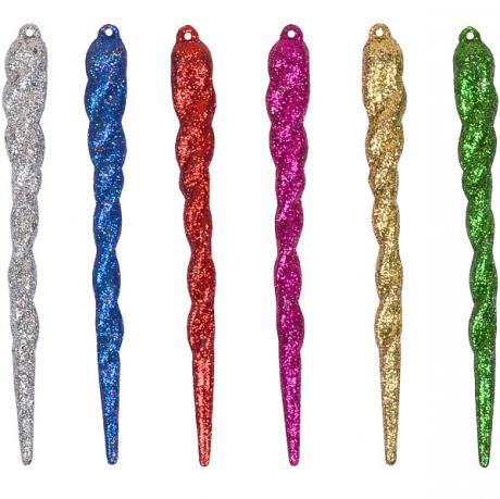 Набір-прикраса "Бурульки" 6шт KY18G341' MZOPT