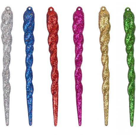 Набір-прикраса "Бурульки" 6шт KY18G341' MZOPT, фото 1