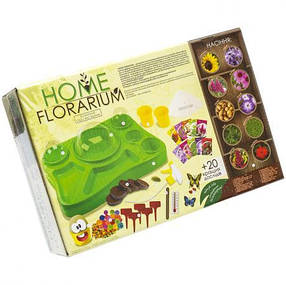 Набір "HOME FLORARIUM" укр, для вирощування рослин HFL-01-01U ДТ-ЗІ-16-04 MZOPT, фото 4