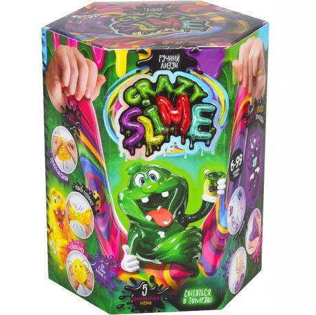 Набір для проведення дослідів "Crazy Slime" укр SLM-01-01U ДТ-ЗІ-16-14 MZOPT, фото 1