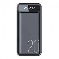 Повербанк Power Bank 20000 mAh Aspor A396 PD Fast Charge (900122)