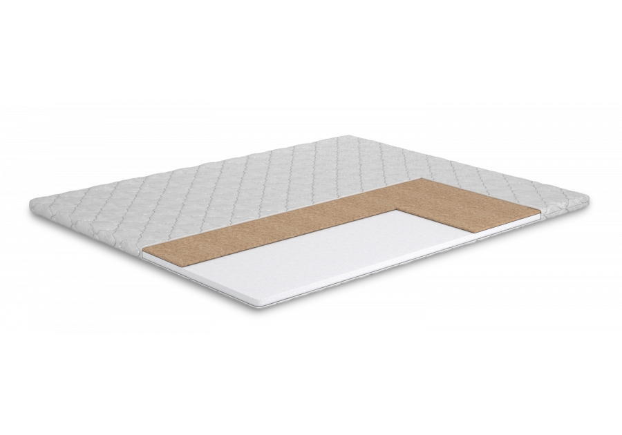 Матрац ортопедичний Topper-futon 1 cocos / Топпер-футон 1 кокос жакард вiд MatroLuxe