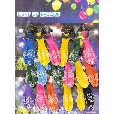 Набір кульок 18шт "Light up balloon" світяться 26-3, фото 2