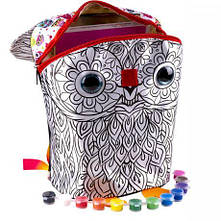 Креативна творчість "My Color Owl-Bag" рюкзачок-сова укр COWL-01-01U MZOPT, фото 2