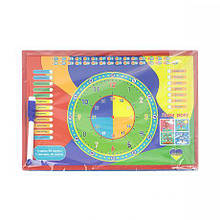 Дошка магнітна "Годинник" з маркером MZOPT