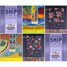 Блокнот А5 Коленкор 144 листа "ELEGANCE" тверда обкладинка MZOPT