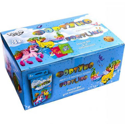 Настільна гра "Фортуно Cute Unicorns" УКР UF-04-01U, фото 2