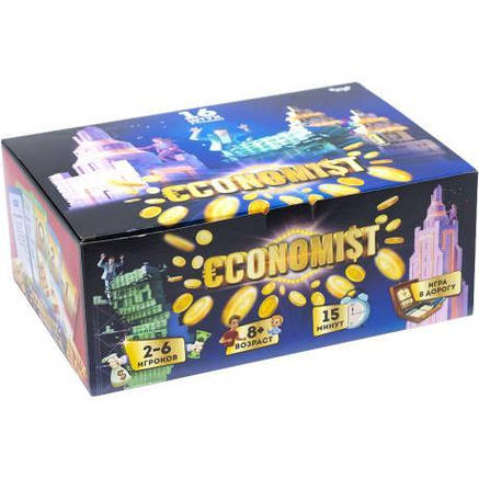 Настільна гра "Economist" рус G-Ec-0101/ДТ-МН-14-64, фото 2