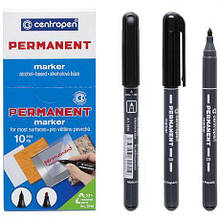 Маркер перманентний чорний 2836 CENTROPEN. MZOPT