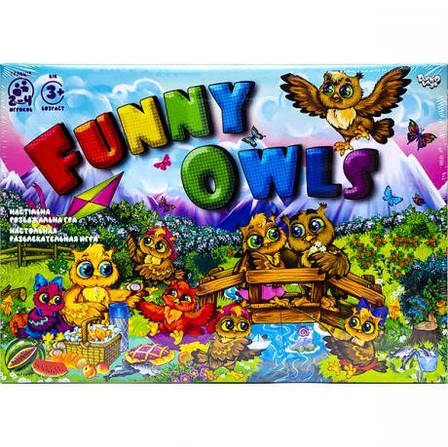 Настільна розважальна гра "Funny Owls" DTG98, фото 2