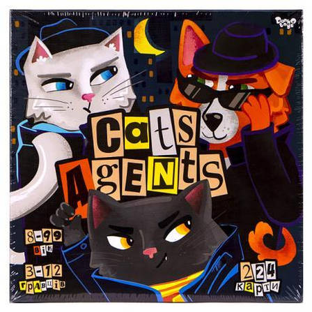 Розважальна гра "CATS AGENTS" укр. G-CA-01-01U ДТ-БИ-07-80, фото 2