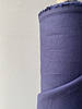 Фіолетова сорочково-платтєва лляна тканина, колір 915/543, фото 6