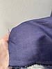 Фіолетова сорочково-платтєва лляна тканина, колір 915/543, фото 4