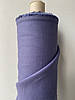 Фіолетова сорочково-платтєва лляна тканина, колір 915/543, фото 9