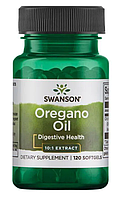 Масло орегано экстракт 10:1 (душицы), Oregano Oil от Swanson, 150 мг, 120 капсул