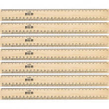 Лінійка 30см дерев'яна "Закрійника" MZOPT