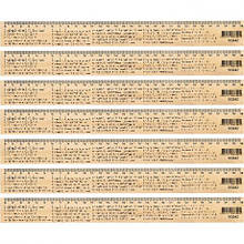 Лінійка 30см дерев'яна "Фізика" MZOPT